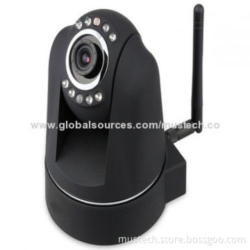 1,080P Vandal-proof IR Network Dome Security IP Camera with P2P PoE, Plug-and-play Function